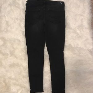 American Eagle black skinny jeans! Jegging!